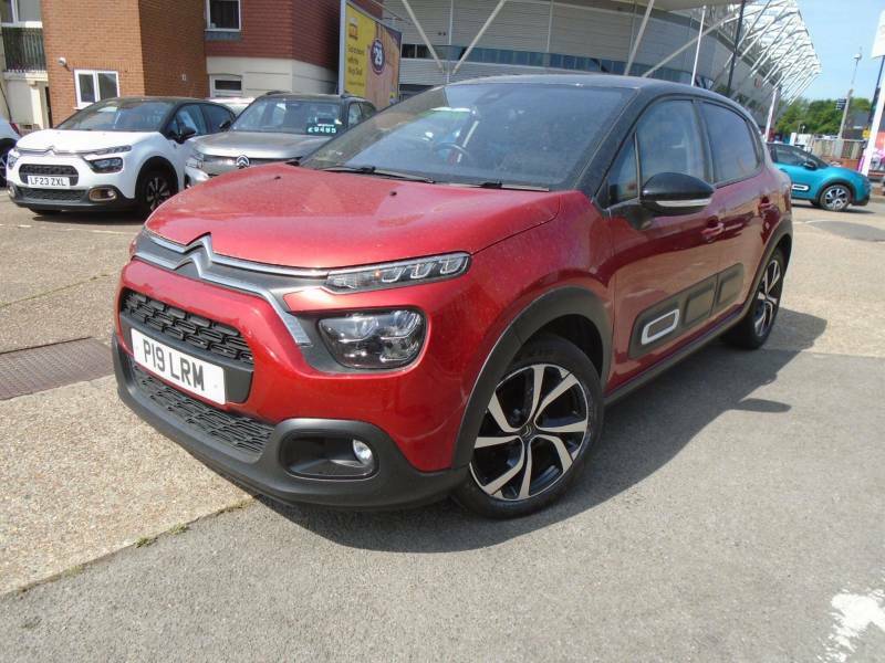 Citroen C3 1.2 Puretech Shine Plus Euro 6 Ss - 2022 2 P19LRM Red #4