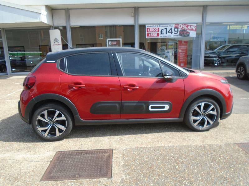 Citroen C3 1.2 Puretech Shine Plus Euro 6 Ss - 2022 2 P19LRM Red #6
