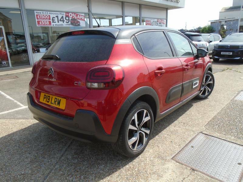 Citroen C3 1.2 Puretech Shine Plus Euro 6 Ss - 2022 2 P19LRM Red #5