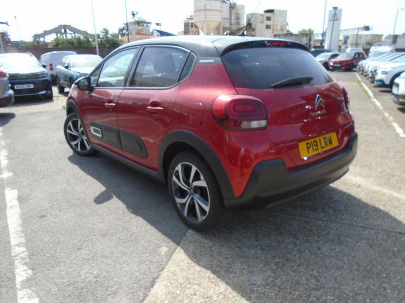 Citroen C3 1.2 Puretech Shine Plus Euro 6 Ss - 2022 2 P19LRM Red #3