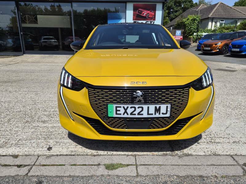 Peugeot e-208 100Kw Gt Premium 50Kwh - 2022 22 EX22LMJ Yellow #3