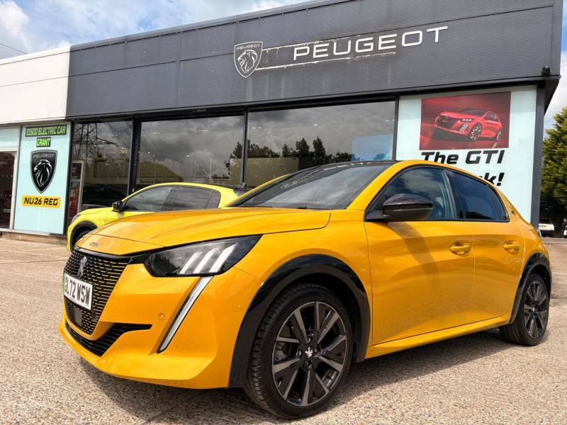 Peugeot e-208 100Kw Gt 50Kwh - 2023 72 Yellow #3