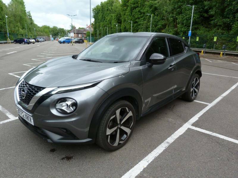 Nissan Juke 1.0 Dig-t Tekna Euro 6 Ss - 2022 22 BT22XKV Grey #3