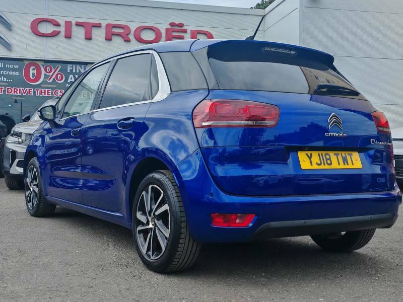 Citroen C4 SpaceTourer 1.2 Puretech Flair Euro 6 Ss - 2018 18 YJ18TWT Blue #4