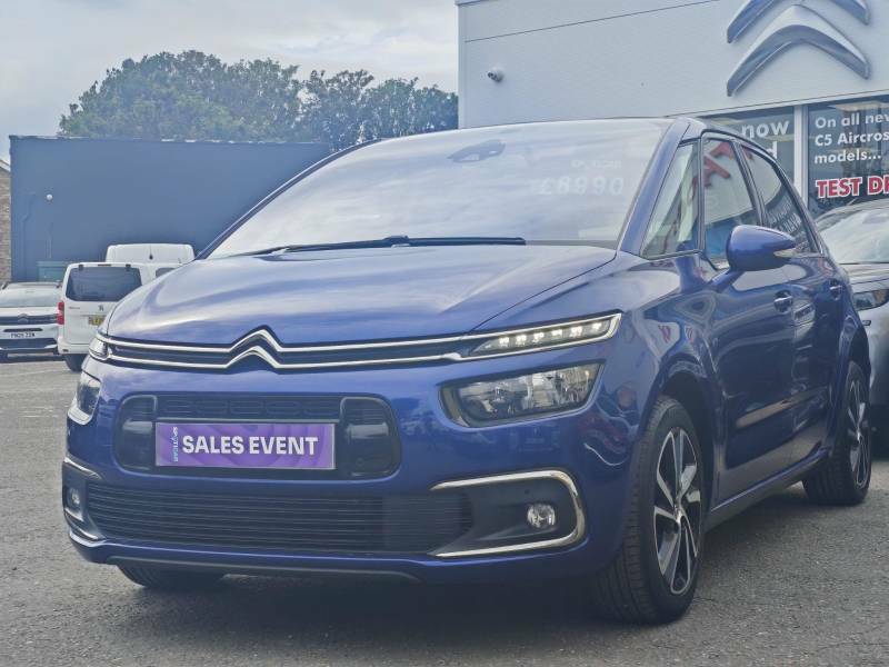 Citroen C4 SpaceTourer 1.2 Puretech Flair Euro 6 Ss - 2018 18 YJ18TWT Blue #3