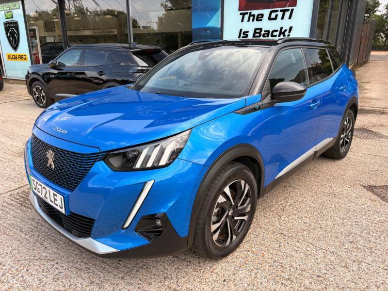 Peugeot e-2008 100Kw Gt 50Kwh - 2022 72 SG72LEJ Blue #3