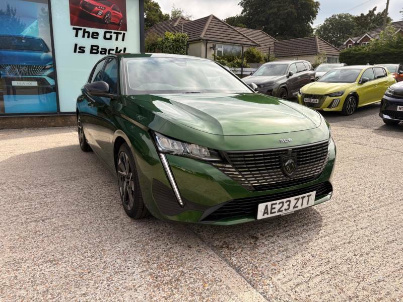 Peugeot 308 1.2 Puretech Allure Premium Eat8 - 2023 23 AE23ZTT Green