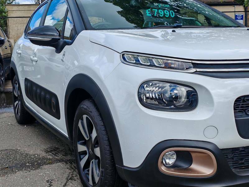 Citroen C3 1.2 Puretech Origins Euro 6 Ss White #4