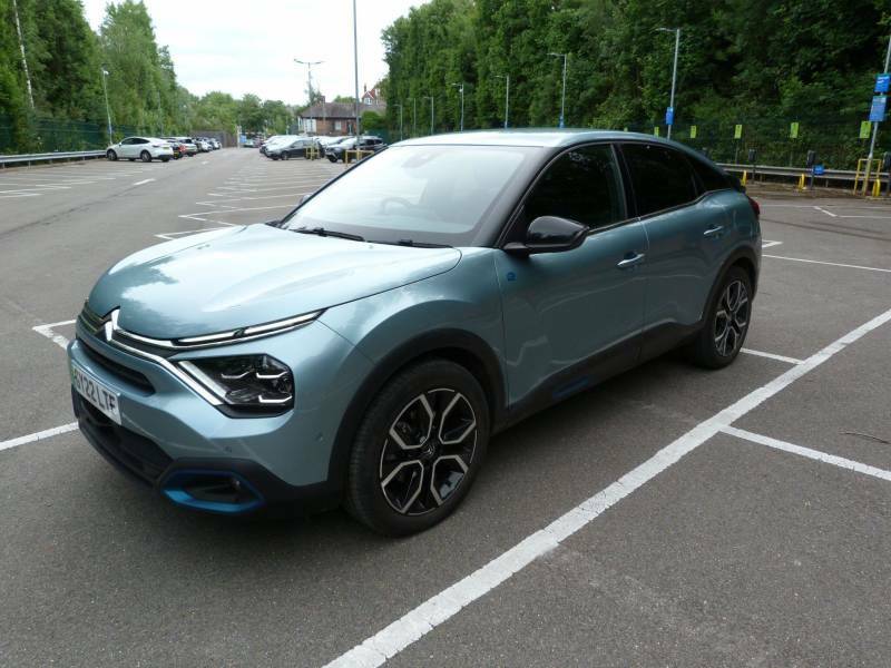 Citroen e-C4 50Kwh Shine Plus 7.4Kw Charger Blue #5