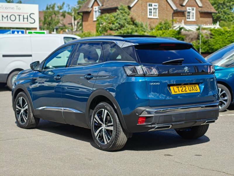 Peugeot 3008 1.2 Puretech Gt Euro 6 Ss LT22UXO Blue #5