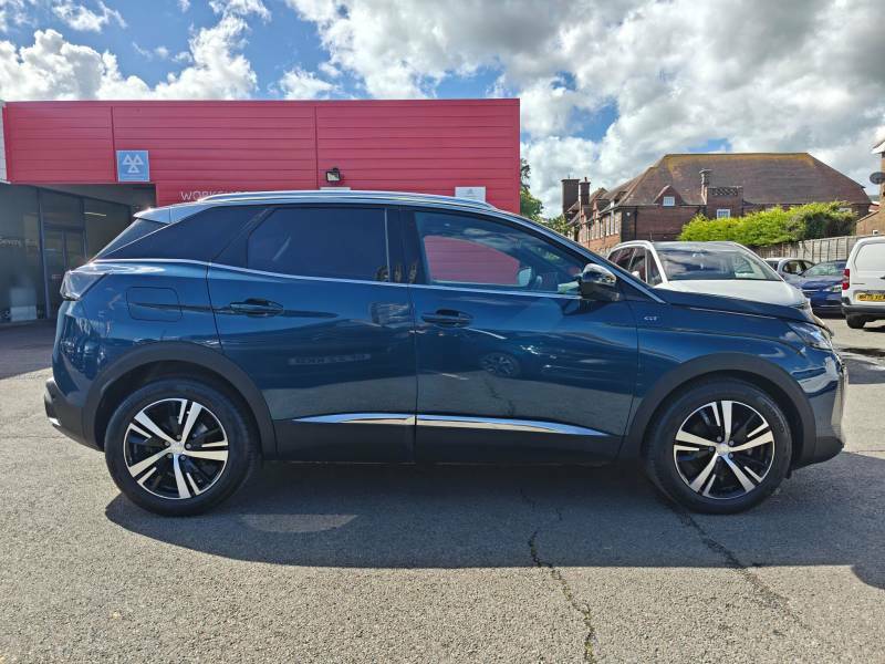 Peugeot 3008 1.2 Puretech Gt Euro 6 Ss LT22UXO Blue #2