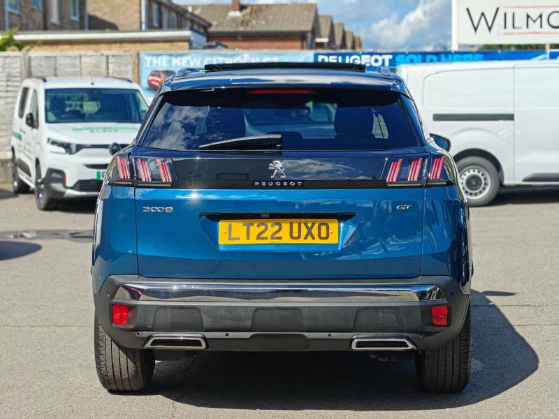 Peugeot 3008 1.2 Puretech Gt Euro 6 Ss LT22UXO Blue #4