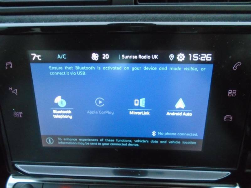 Citroen C3 1.2 Puretech 110 Shine Plus Hatchback Blue #24