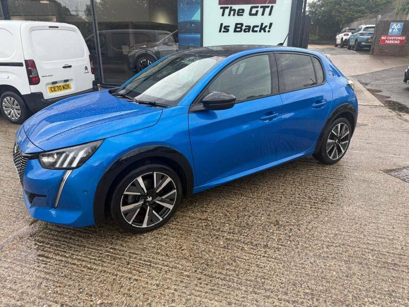 Peugeot 208 1.2 Puretech 100 Gt - 2021 71 BV71XZR Blue #6