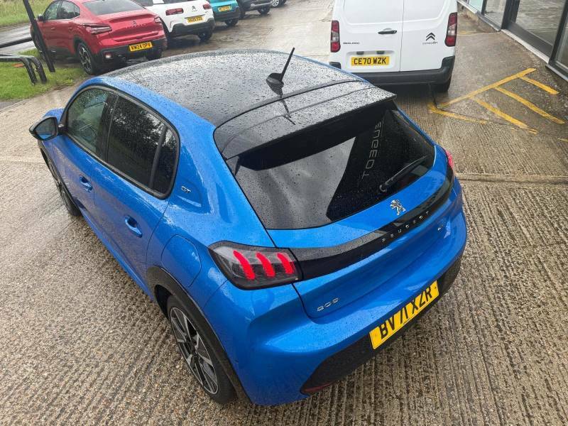 Peugeot 208 1.2 Puretech 100 Gt - 2021 71 BV71XZR Blue #3