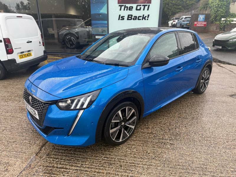 Peugeot 208 1.2 Puretech 100 Gt - 2021 71 BV71XZR Blue #2