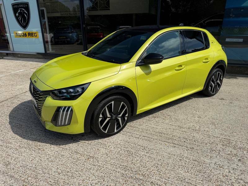 Peugeot 208 1.2 Puretech 100 Gt - 2024 24 NJ24UBU Yellow #3