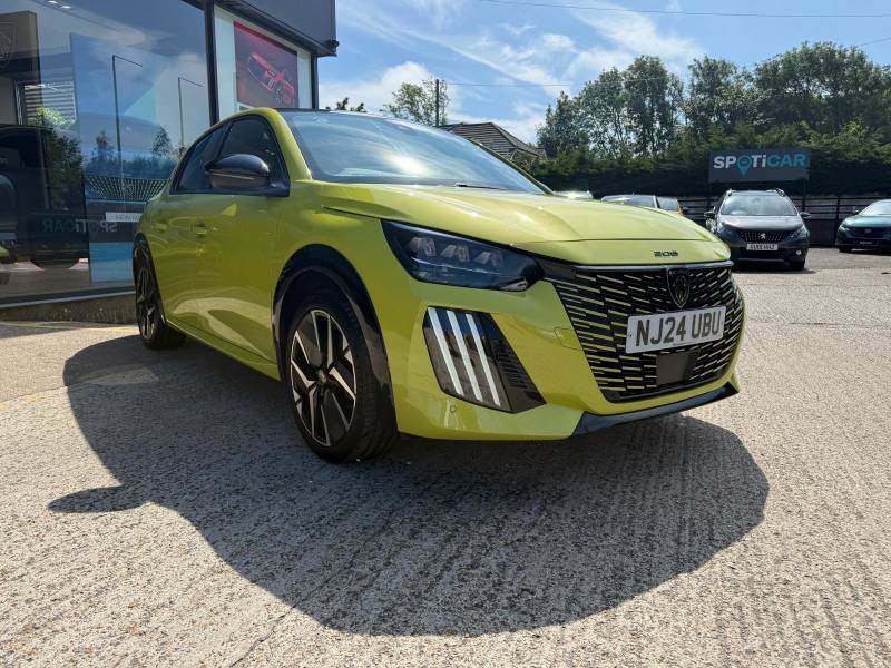 Peugeot 208 1.2 Puretech 100 Gt - 2024 24 NJ24UBU Yellow #6