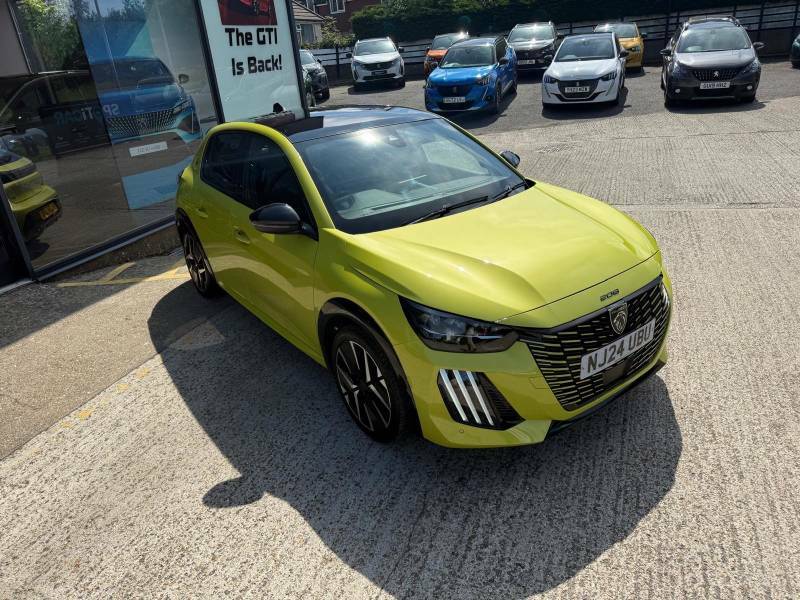 Peugeot 208 1.2 Puretech 100 Gt - 2024 24 NJ24UBU Yellow #5