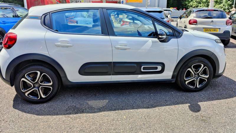 Citroen C3 1.2 Puretech Sense Euro 6 Ss - 2022 22 NJ22UPC White #3