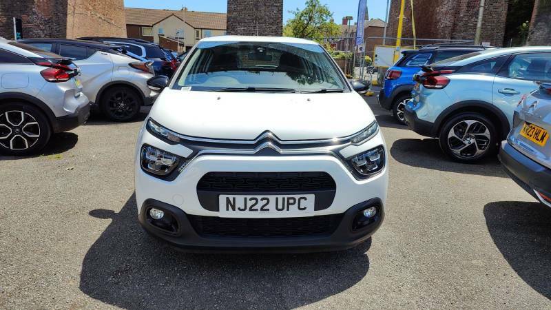 Citroen C3 1.2 Puretech Sense Euro 6 Ss - 2022 22 NJ22UPC White #2