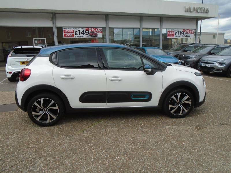 Citroen C3 1.2 Puretech Shine Plus Eat6 Euro 6 Ss White #6