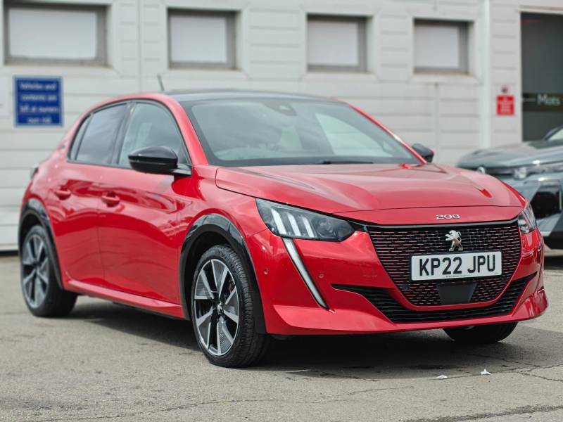 Peugeot e-208 50Kwh Gt 7Kw Charger - 2022 22 Red
