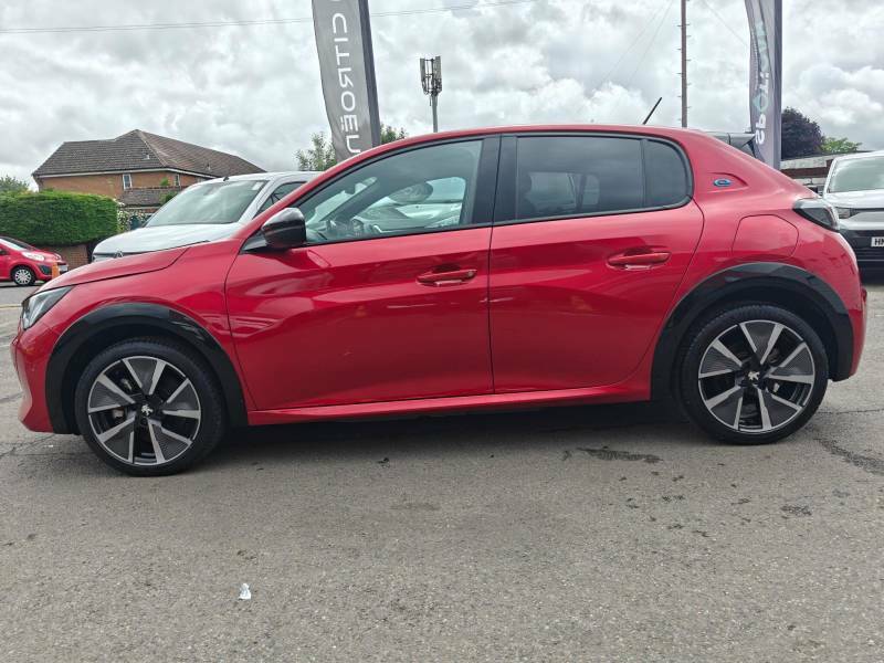 Peugeot e-208 50Kwh Gt 7Kw Charger - 2022 22 Red #6