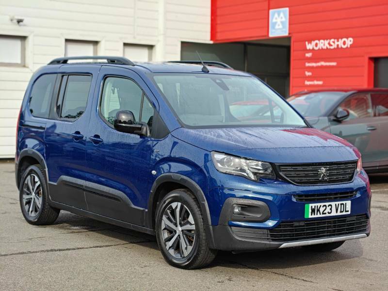 Peugeot e-Rifter 50Kwh Gt Standard Mpv 7.4Kw Charger Blue