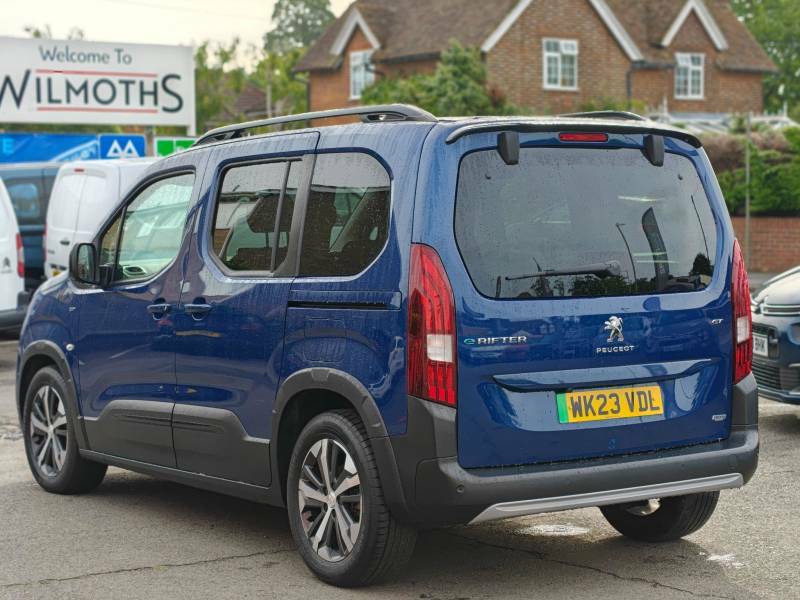 Peugeot e-Rifter 50Kwh Gt Standard Mpv 7.4Kw Charger - 2 Blue #5