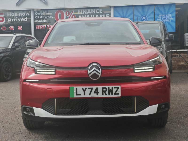 Citroen e-C4 Extended Range 54Kwh Max 7.4Kw Charger Red #2