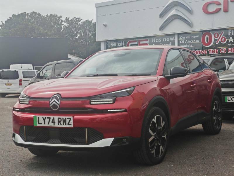 Citroen e-C4 Extended Range 54Kwh Max 7.4Kw Charger Red #3