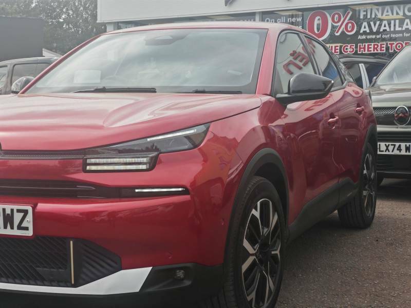 Citroen e-C4 Extended Range 54Kwh Max 7.4Kw Charger Red #6