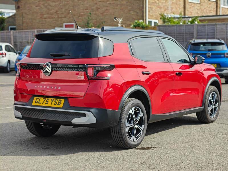 Citroen C3 Aircross 1.2 Hybrid Max E-dsc Euro 6 Ss - 2025 75 GL75YSB Red #3