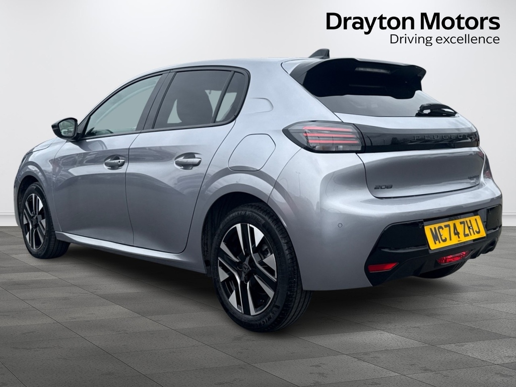 Peugeot 208 1.2 Hybrid Allure Hatchback Hybrid E Ds MC74ZHJ Grey #6