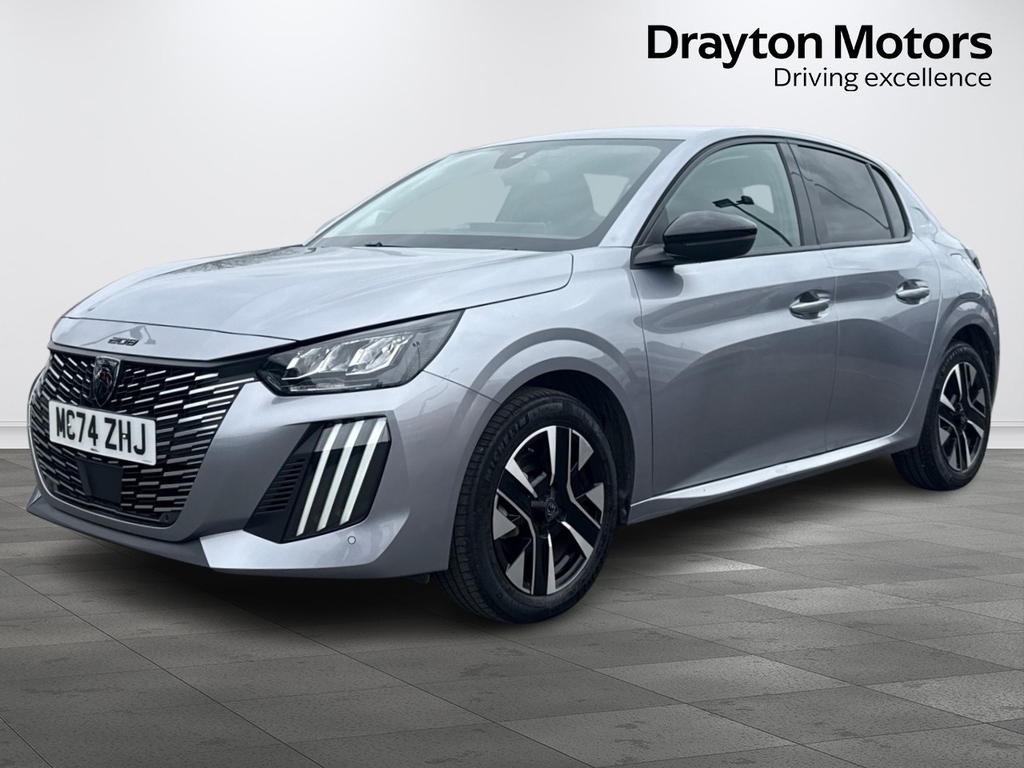 Peugeot 208 1.2 Hybrid Allure Hatchback Hybrid E Ds MC74ZHJ Grey #4