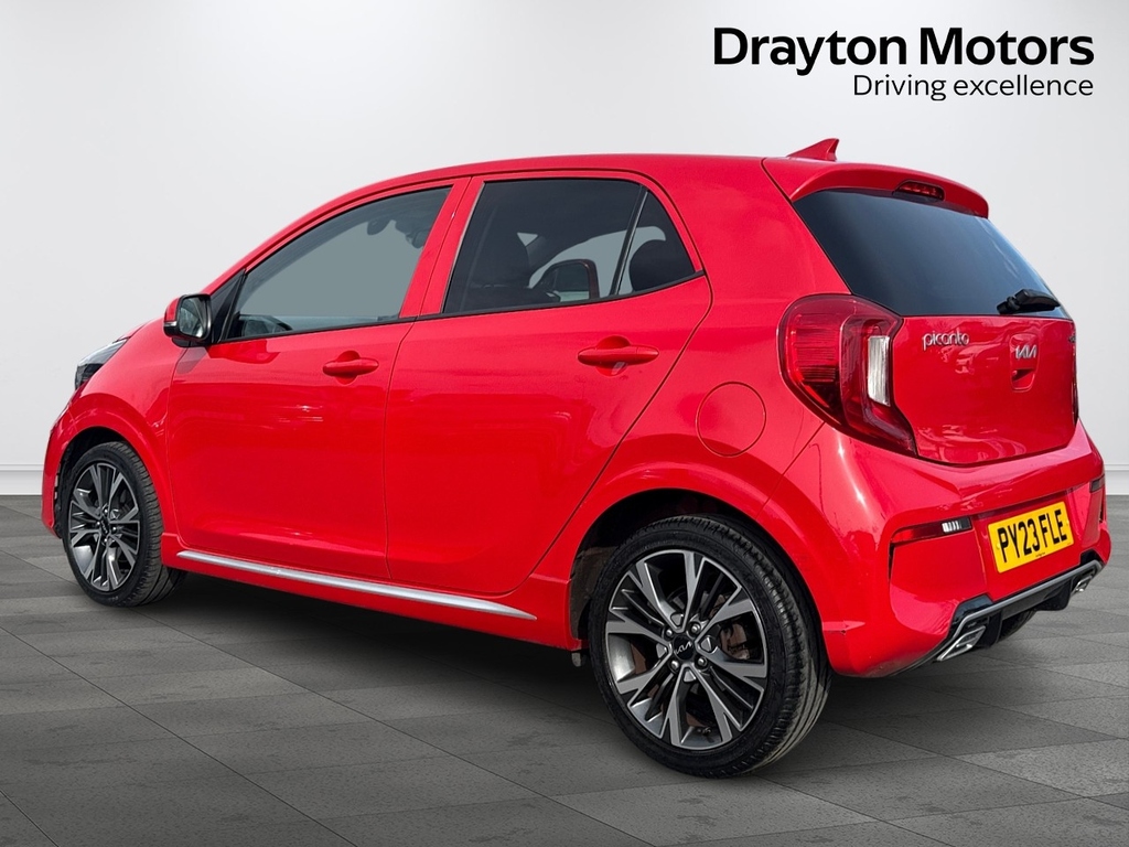 Kia Picanto 1.0 Dpi Gt Line Hatchback PY23FLE Red #5