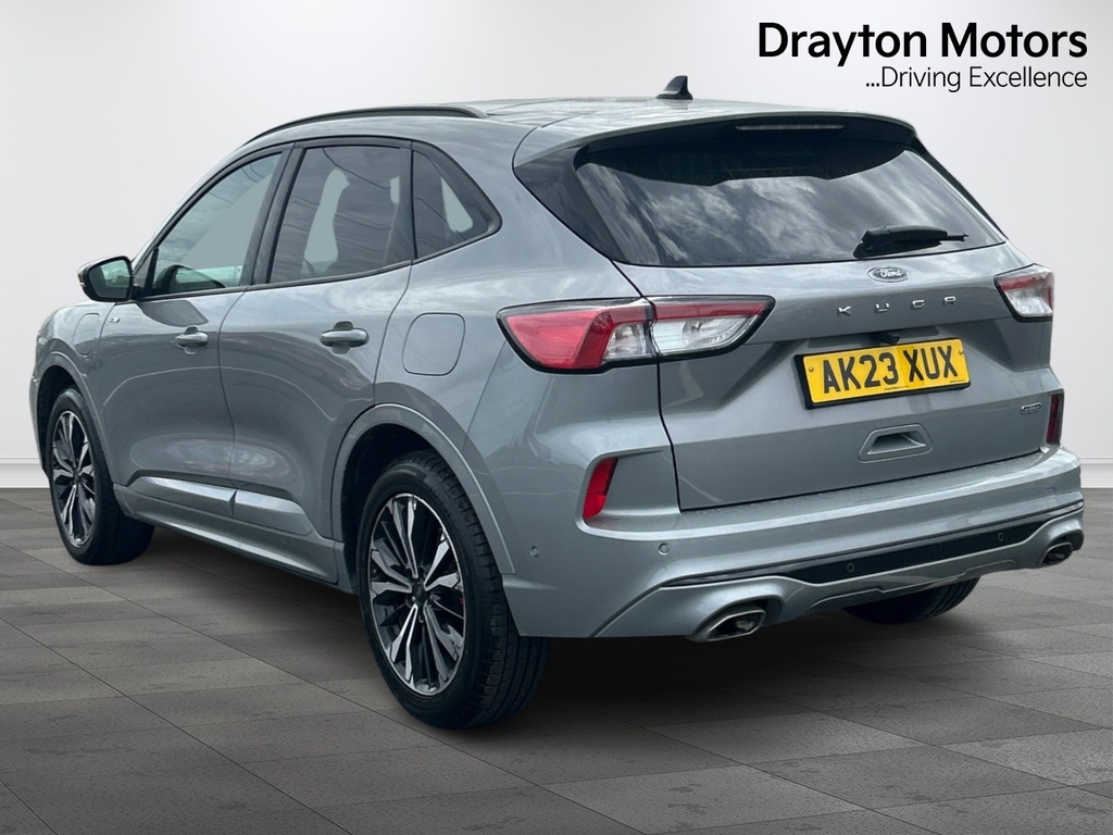 Ford Kuga 2.5 Ecoboost Duratec 14.4Kwh St Line X Suv Pet AK23XUX Silver #6
