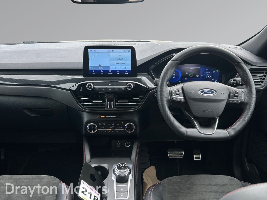 Ford Kuga 2.5 Ecoboost Duratec 14.4Kwh St Line X Suv Pet AK23XUX Silver #2