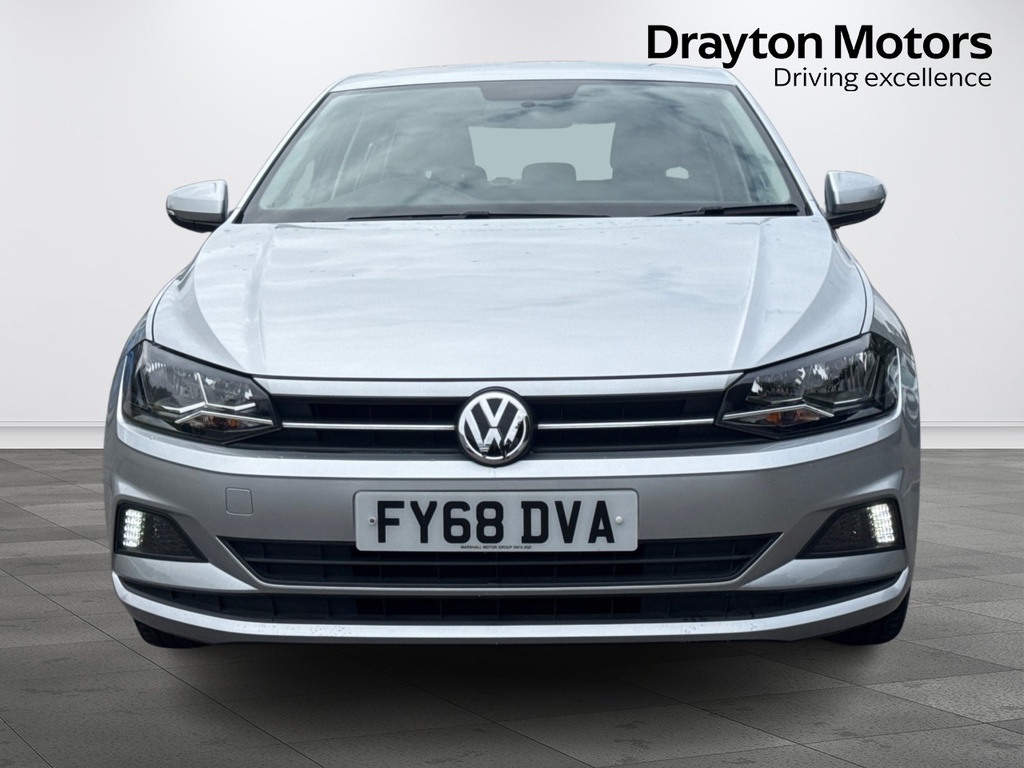 Volkswagen Polo 1.0 Se Hatchback FY68DVA Silver #3