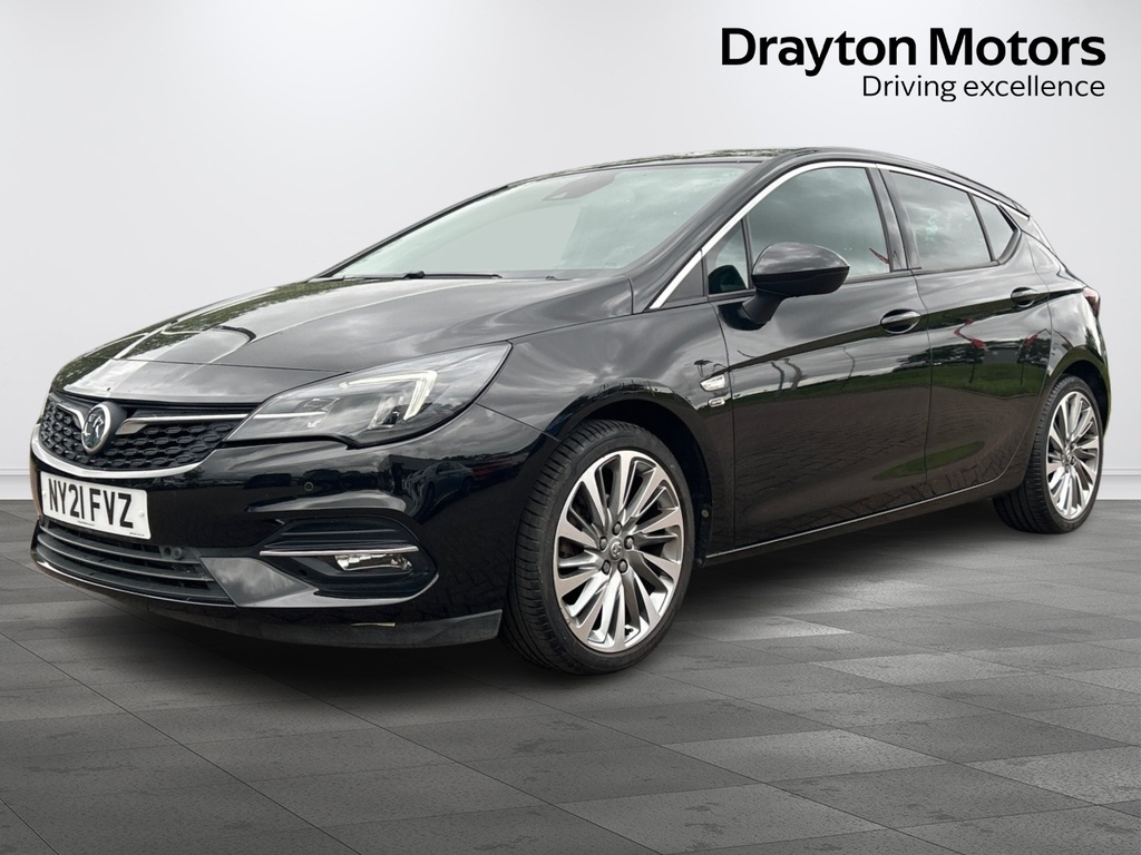 Vauxhall Astra 1.2 Turbo Griffin Edition Hatchback Man NY21FVZ Black #4