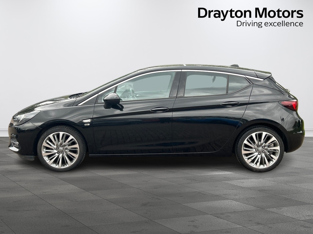 Vauxhall Astra 1.2 Turbo Griffin Edition Hatchback Man NY21FVZ Black #5