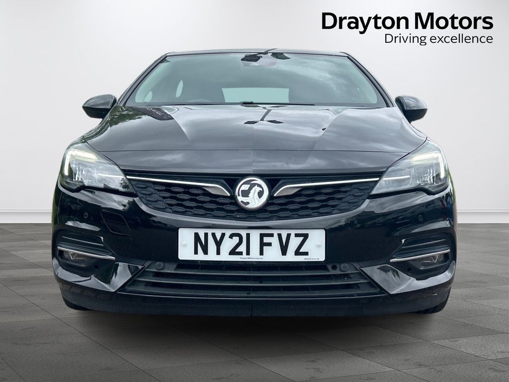 Vauxhall Astra 1.2 Turbo Griffin Edition Hatchback Man NY21FVZ Black #3
