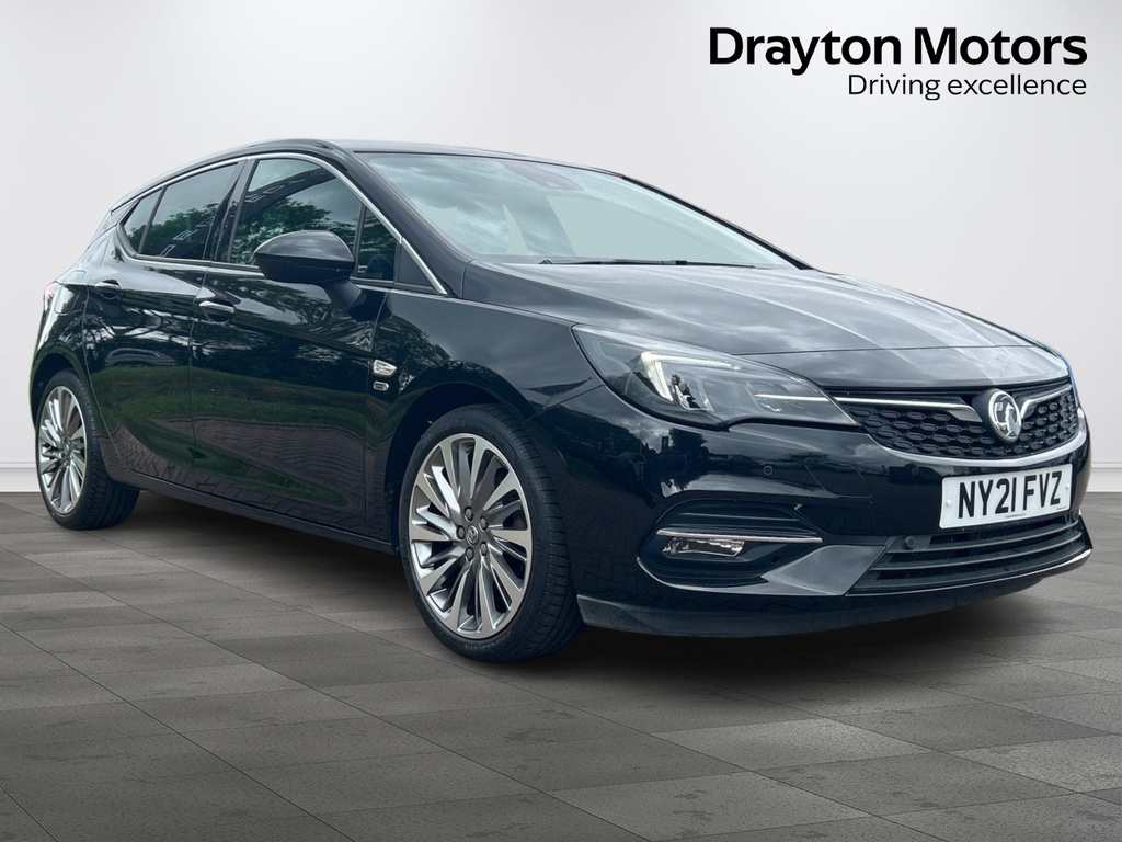Vauxhall Astra 1.2 Turbo Griffin Edition Hatchback Man Black