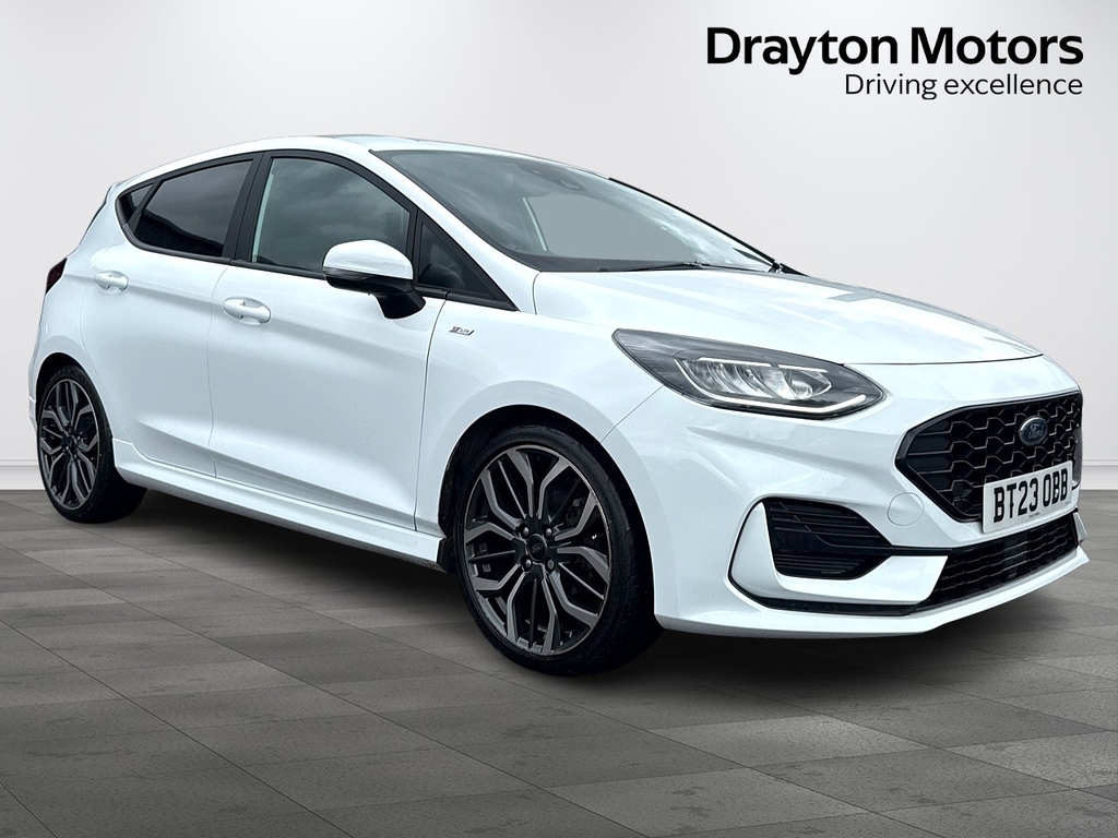 Ford Fiesta 1.0T Ecoboost Mhev St Line X Edition Hatchback White
