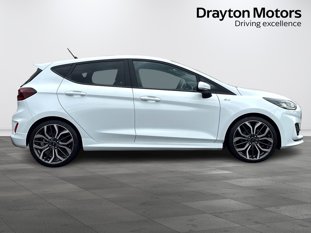 Ford Fiesta 1.0T Ecoboost Mhev St Line X Edition Hatchback BT23OBB White #4