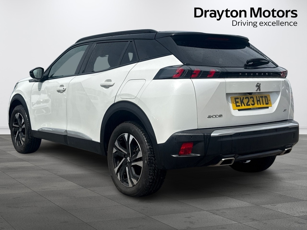 Peugeot 2008 1.2 Puretech Gt Suv Eat EK23HTD White #3