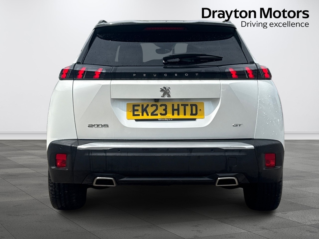 Peugeot 2008 1.2 Puretech Gt Suv Eat EK23HTD White #4
