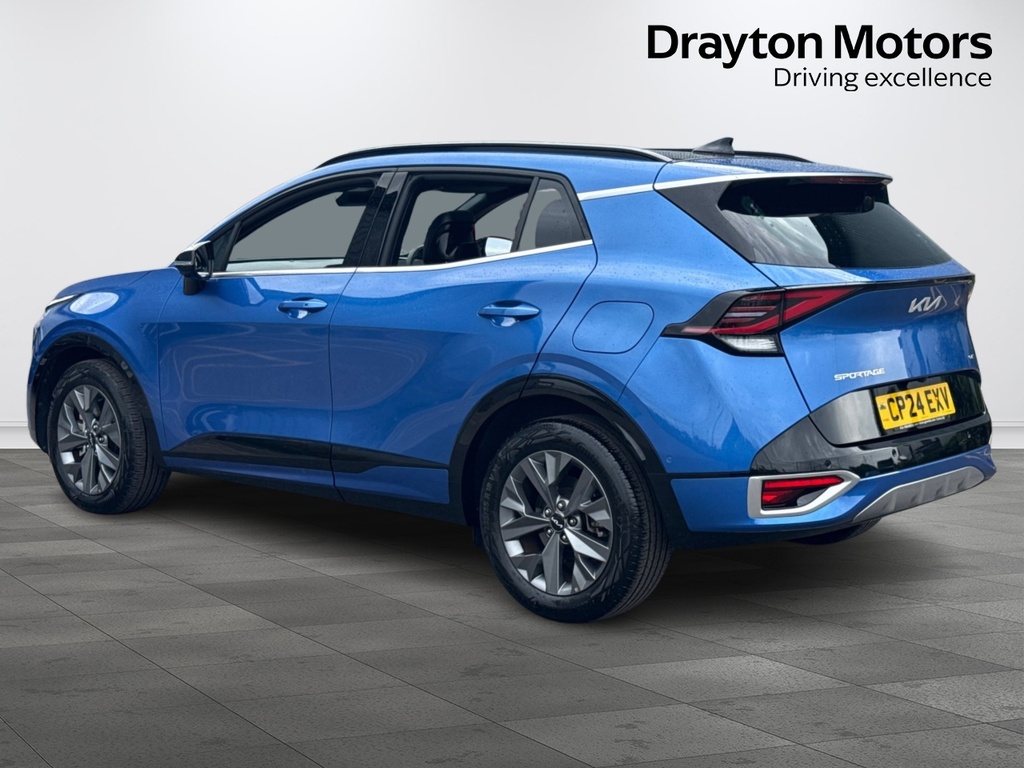 Kia Sportage 1.6 H T Gdi Gt Line S Suv Hybrid A Blue #6