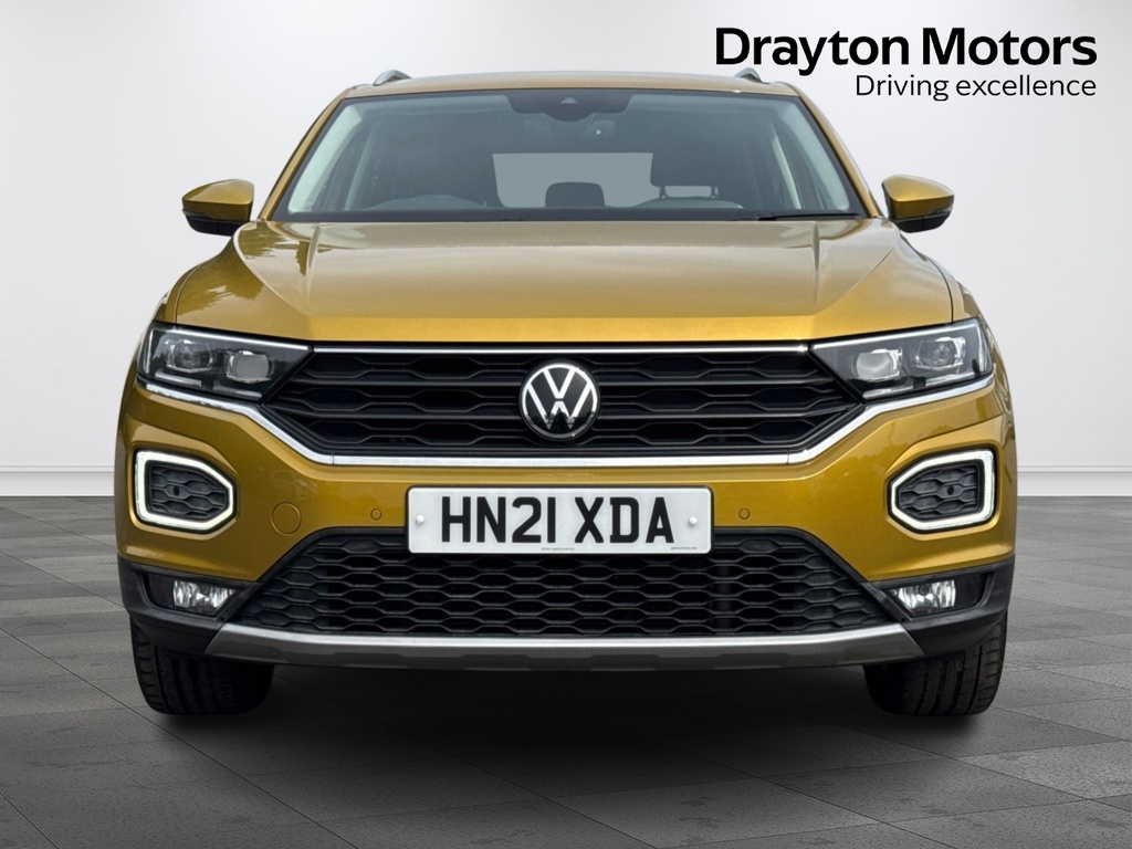 Volkswagen T-Roc 1.5 Tsi Gpf Evo Sel Suv Dsg HN21XDA Yellow #3